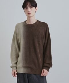 tk.TAKEO KIKUCHI / ティーケー タケオキクチ ニット・セーター | グラデダイニットプルオーバー