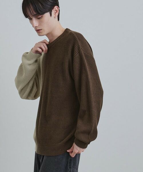 tk.TAKEO KIKUCHI / ティーケー タケオキクチ ニット・セーター | グラデダイニットプルオーバー | 詳細17