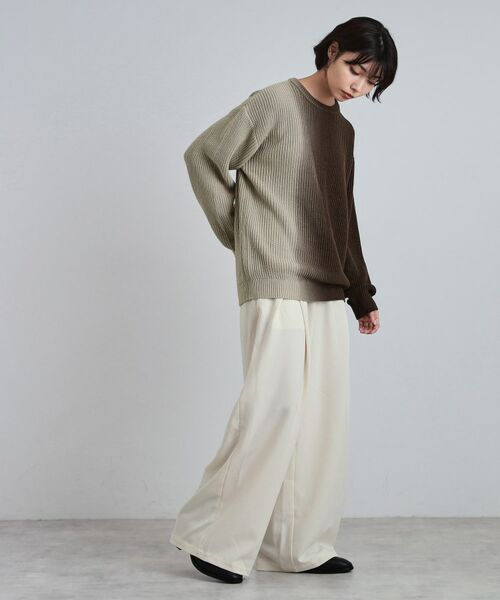 tk.TAKEO KIKUCHI / ティーケー タケオキクチ ニット・セーター | グラデダイニットプルオーバー | 詳細22