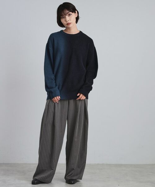 tk.TAKEO KIKUCHI / ティーケー タケオキクチ ニット・セーター | グラデダイニットプルオーバー | 詳細30