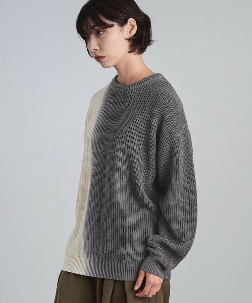 tk.TAKEO KIKUCHI / ティーケー タケオキクチ ニット・セーター | グラデダイニットプルオーバー | 詳細7