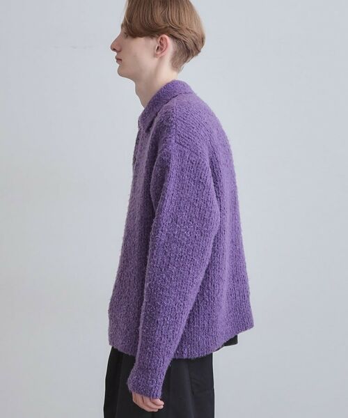 tk.TAKEO KIKUCHI / ティーケー タケオキクチ ニット・セーター | ブークレニットポロシャツ | 詳細26