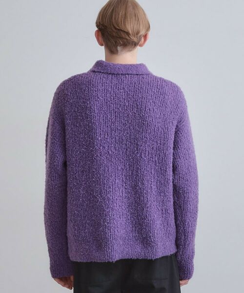 tk.TAKEO KIKUCHI / ティーケー タケオキクチ ニット・セーター | ブークレニットポロシャツ | 詳細27