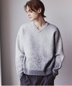 tk.TAKEO KIKUCHI / ティーケー タケオキクチ ニット・セーター | ミスティーシャギーVネックニット
