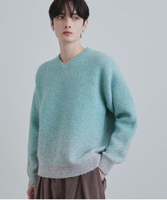 tk.TAKEO KIKUCHI / ティーケー タケオキクチ ニット・セーター | ミスティーシャギーVネックニット