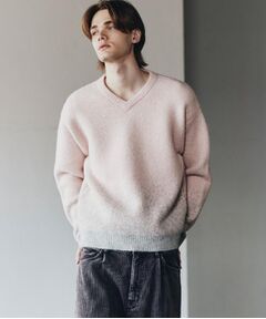 tk.TAKEO KIKUCHI / ティーケー タケオキクチ ニット・セーター | ミスティーシャギーVネックニット