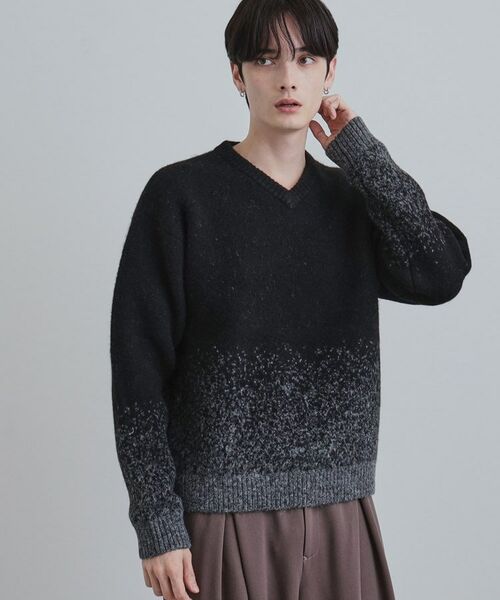 tk.TAKEO KIKUCHI / ティーケー タケオキクチ ニット・セーター | ミスティーシャギーVネックニット | 詳細11