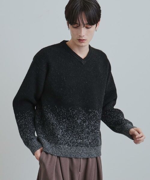 tk.TAKEO KIKUCHI / ティーケー タケオキクチ ニット・セーター | ミスティーシャギーVネックニット | 詳細12