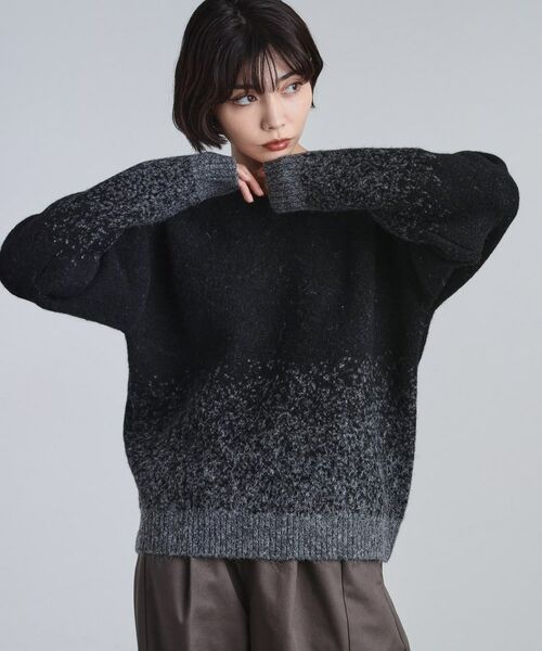 tk.TAKEO KIKUCHI / ティーケー タケオキクチ ニット・セーター | ミスティーシャギーVネックニット | 詳細15