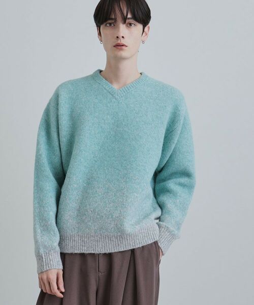 tk.TAKEO KIKUCHI / ティーケー タケオキクチ ニット・セーター | ミスティーシャギーVネックニット | 詳細19