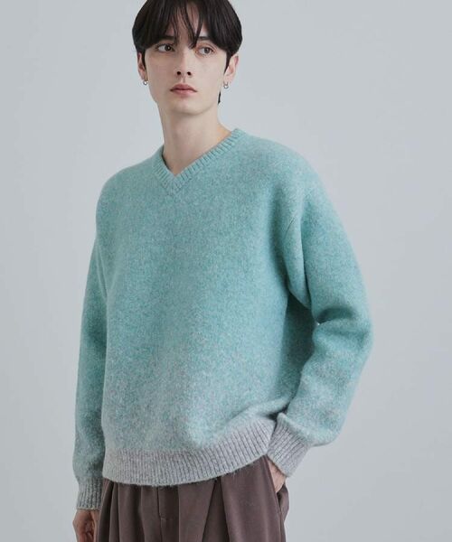 tk.TAKEO KIKUCHI / ティーケー タケオキクチ ニット・セーター | ミスティーシャギーVネックニット | 詳細20