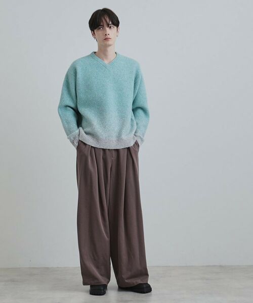 tk.TAKEO KIKUCHI / ティーケー タケオキクチ ニット・セーター | ミスティーシャギーVネックニット | 詳細21