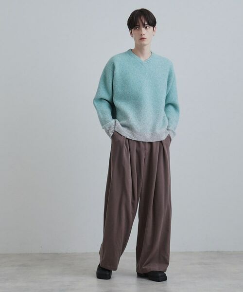 tk.TAKEO KIKUCHI / ティーケー タケオキクチ ニット・セーター | ミスティーシャギーVネックニット | 詳細22