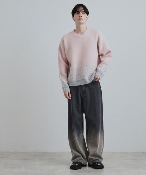 tk.TAKEO KIKUCHI / ティーケー タケオキクチ ニット・セーター | ミスティーシャギーVネックニット | 詳細29