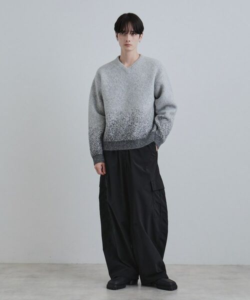 tk.TAKEO KIKUCHI / ティーケー タケオキクチ ニット・セーター | ミスティーシャギーVネックニット | 詳細4