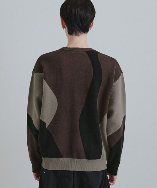 tk.TAKEO KIKUCHI / ティーケー タケオキクチ ニット・セーター | カラースキーム胸ZIPニット | 詳細16