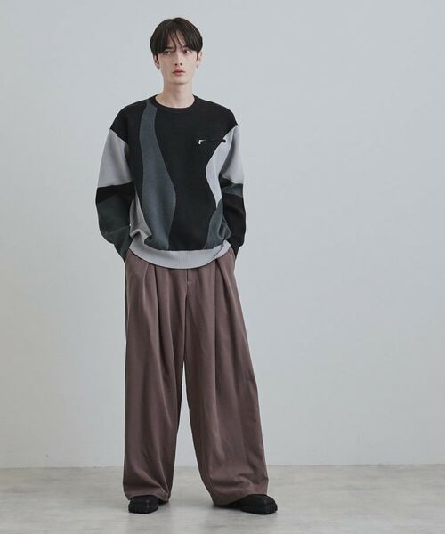 tk.TAKEO KIKUCHI / ティーケー タケオキクチ ニット・セーター | カラースキーム胸ZIPニット | 詳細7