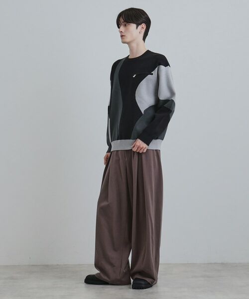 tk.TAKEO KIKUCHI / ティーケー タケオキクチ ニット・セーター | カラースキーム胸ZIPニット | 詳細8