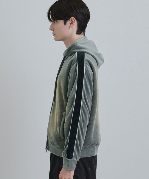 tk.TAKEO KIKUCHI / ティーケー タケオキクチ パーカー | ヴィンテージライクベロアジップパーカー | 詳細19