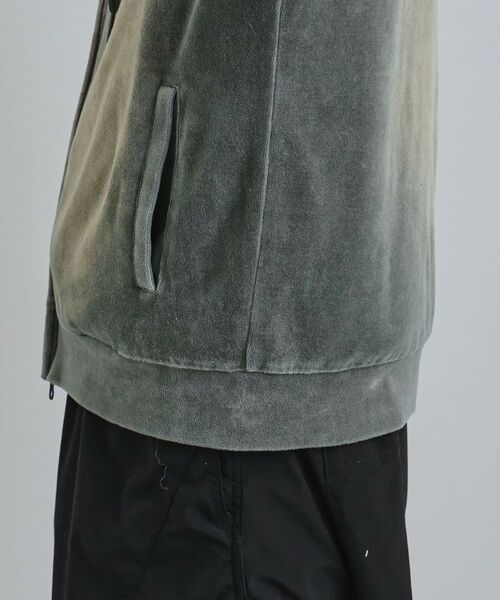 tk.TAKEO KIKUCHI / ティーケー タケオキクチ パーカー | ヴィンテージライクベロアジップパーカー | 詳細24