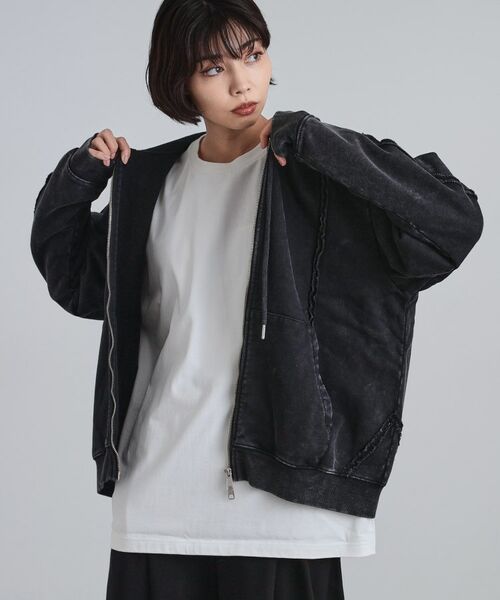 tk.TAKEO KIKUCHI / ティーケー タケオキクチ パーカー | ヘヴィウェイトヴィンテージジップパーカ | 詳細14