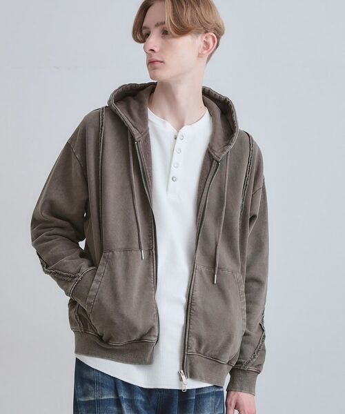 tk.TAKEO KIKUCHI / ティーケー タケオキクチ パーカー | ヘヴィウェイトヴィンテージジップパーカ | 詳細18