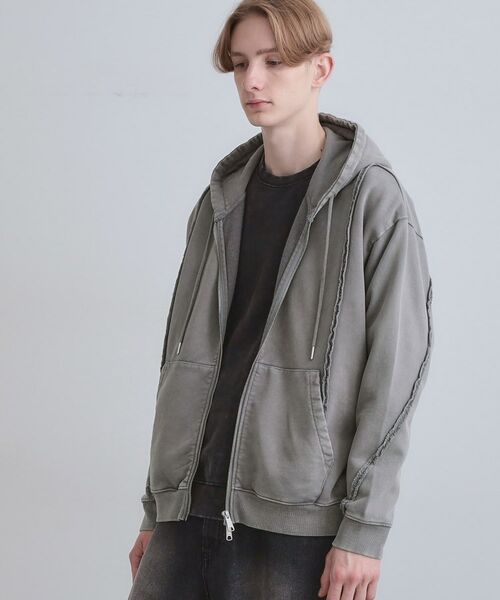 tk.TAKEO KIKUCHI / ティーケー タケオキクチ パーカー | ヘヴィウェイトヴィンテージジップパーカ | 詳細2