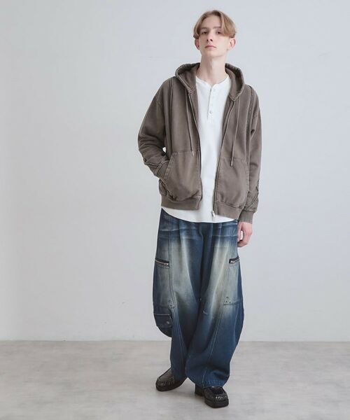 tk.TAKEO KIKUCHI / ティーケー タケオキクチ パーカー | ヘヴィウェイトヴィンテージジップパーカ | 詳細20