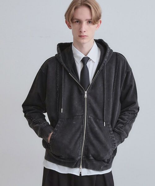 tk.TAKEO KIKUCHI / ティーケー タケオキクチ パーカー | ヘヴィウェイトヴィンテージジップパーカ | 詳細9