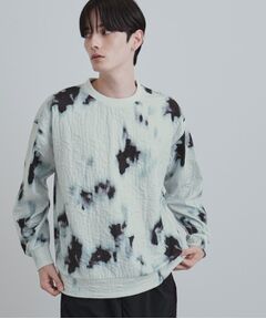 tk.TAKEO KIKUCHI / ティーケー タケオキクチ カットソー | ブラーアブストカットソー