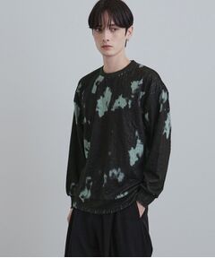 tk.TAKEO KIKUCHI / ティーケー タケオキクチ カットソー | ブラーアブストカットソー