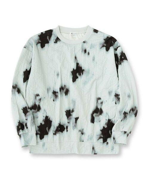 tk.TAKEO KIKUCHI / ティーケー タケオキクチ カットソー | ブラーアブストカットソー | 詳細1