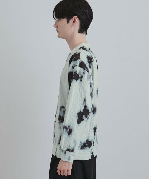 tk.TAKEO KIKUCHI / ティーケー タケオキクチ カットソー | ブラーアブストカットソー | 詳細11