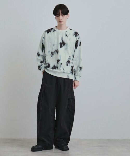 tk.TAKEO KIKUCHI / ティーケー タケオキクチ カットソー | ブラーアブストカットソー | 詳細3