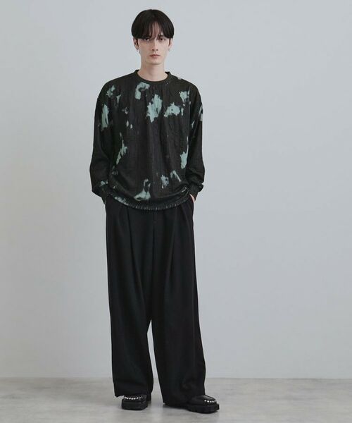 tk.TAKEO KIKUCHI / ティーケー タケオキクチ カットソー | ブラーアブストカットソー | 詳細7