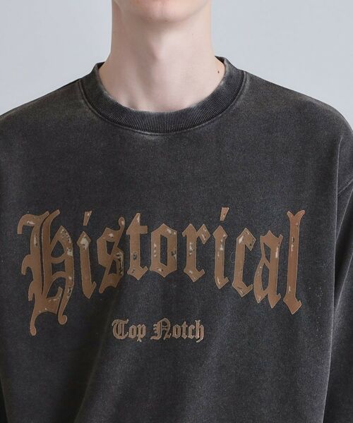 tk.TAKEO KIKUCHI / ティーケー タケオキクチ スウェット | カレッジフロッキープリントスウェット | 詳細19