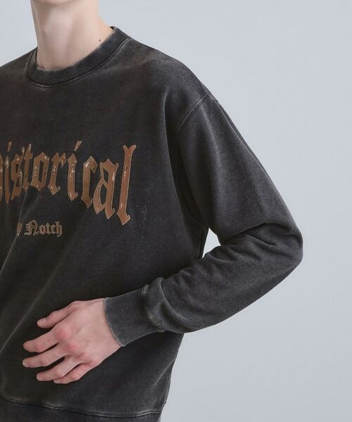 tk.TAKEO KIKUCHI / ティーケー タケオキクチ スウェット | カレッジフロッキープリントスウェット | 詳細20