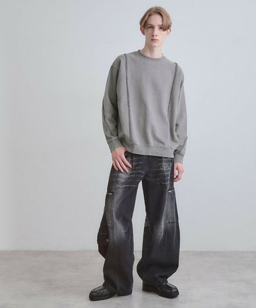 tk.TAKEO KIKUCHI / ティーケー タケオキクチ スウェット | ヘヴィウェイトヴィンテージプルオーバー | 詳細3