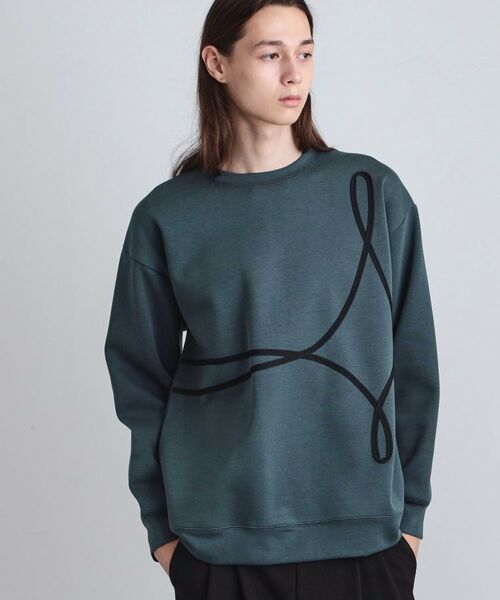 tk. TAKEO KIKUCHI/ティーケー タケオキクチ テープブライトスウェット グリーン(024) 02(M) tk. TAKEO KIKUCHI/ティーケー タケオキクチ テープブライトスウェット グリーン(024) 02(M)