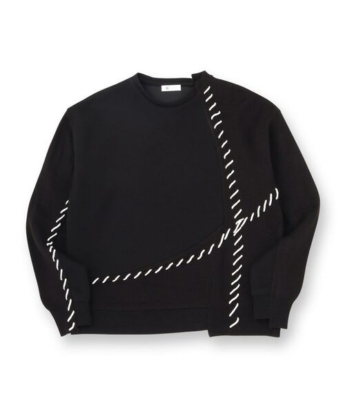 tk.TAKEO KIKUCHI / ティーケー タケオキクチ カットソー | コードステッチダンボールカットソー | 詳細1