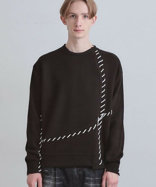 tk.TAKEO KIKUCHI / ティーケー タケオキクチ カットソー | コードステッチダンボールカットソー | 詳細14