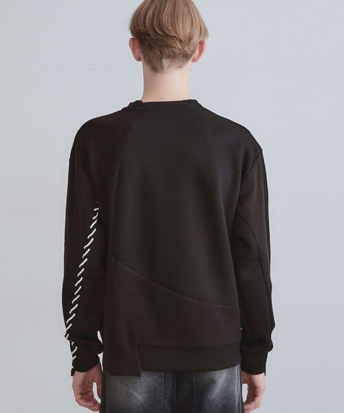 tk.TAKEO KIKUCHI / ティーケー タケオキクチ カットソー | コードステッチダンボールカットソー | 詳細16