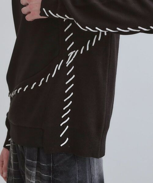 tk.TAKEO KIKUCHI / ティーケー タケオキクチ カットソー | コードステッチダンボールカットソー | 詳細19