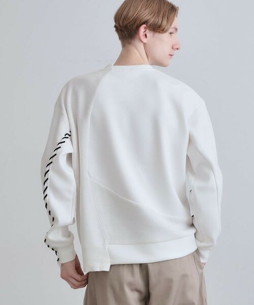 tk.TAKEO KIKUCHI / ティーケー タケオキクチ カットソー | コードステッチダンボールカットソー | 詳細2