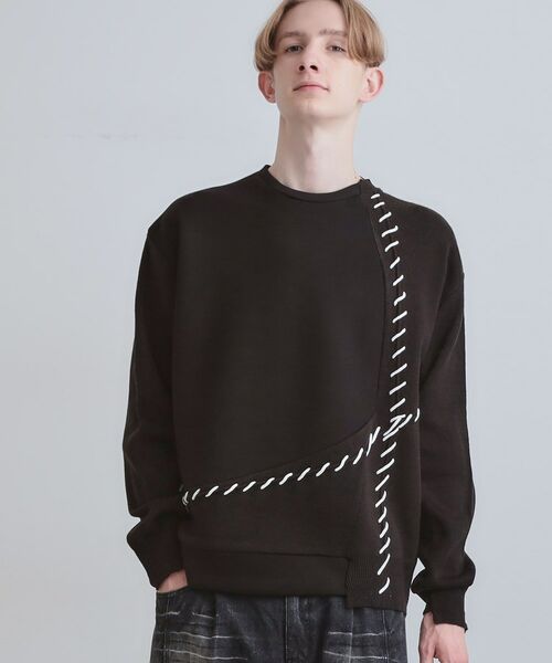 tk.TAKEO KIKUCHI / ティーケー タケオキクチ カットソー | コードステッチダンボールカットソー | 詳細6