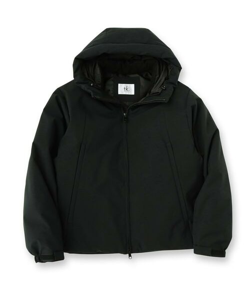 tk.TAKEO KIKUCHI / ティーケー タケオキクチ レザーブルゾン・ジャケット | 【撥水】フーデットインシュレーションブルゾン | 詳細1