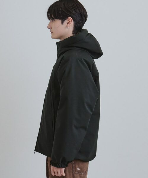 tk.TAKEO KIKUCHI / ティーケー タケオキクチ レザーブルゾン・ジャケット | 【撥水】フーデットインシュレーションブルゾン | 詳細13