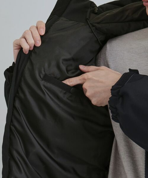 tk.TAKEO KIKUCHI / ティーケー タケオキクチ レザーブルゾン・ジャケット | 【撥水】フーデットインシュレーションブルゾン | 詳細22