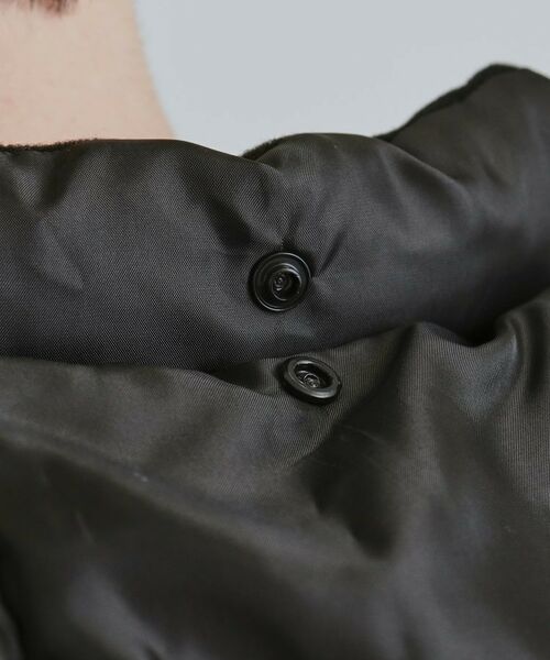 tk.TAKEO KIKUCHI / ティーケー タケオキクチ レザーブルゾン・ジャケット | 【撥水】フーデットインシュレーションブルゾン | 詳細24