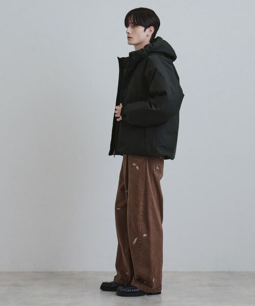 tk.TAKEO KIKUCHI / ティーケー タケオキクチ レザーブルゾン・ジャケット | 【撥水】フーデットインシュレーションブルゾン | 詳細9